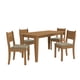thumbnail image 1 of Juego Comedor Kappesberg 1.6m con 4 Sillas Cora Canela/Beige, 1 of 8