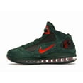 thumbnail image 2 of Nike Men's LeBron 7 FAMU Gorge Green Basketball Shoes, from StockX, 2 of 5