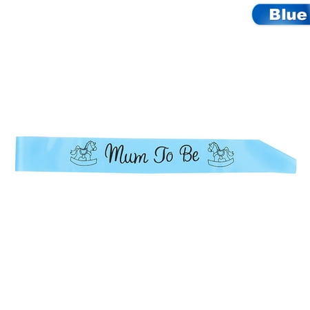 Party Etiquette Fancyleo 1 Pc Newborn Baby Party Mum To Be Etiquette Sash Baby Shower Boy Girl Party Decoration Centerpieces ()