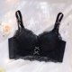 thumbnail image 1 of Conjunto de sujetador ajustable sin aros para mujer, con push-up y pecho pequeño, con escote engrosado y antiflacidez, 1 of 5