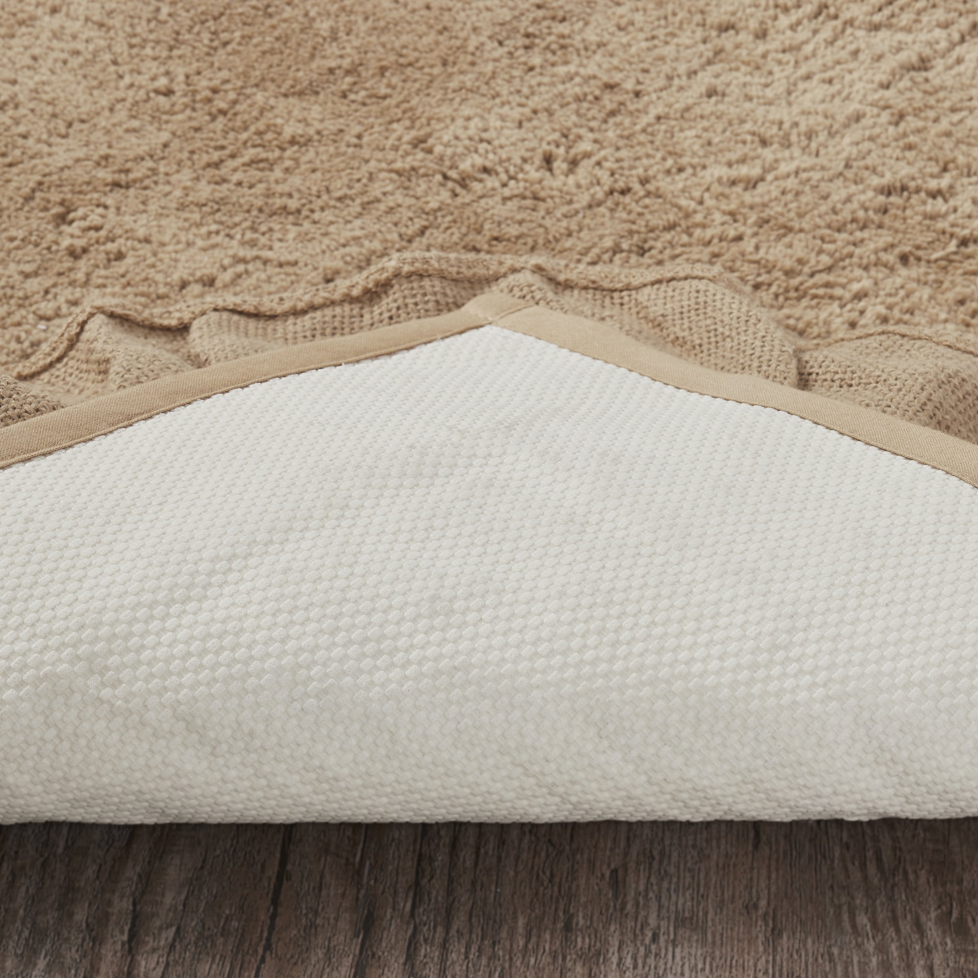 VHC Brands Burlap Check Bath Mat - Thumbnail 2