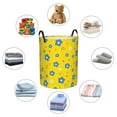 thumbnail image 6 of ZICANCN Spring Nature Flowers Laundry Basket Organizer , Dirty Clothes Hamper for Bathroom Kids Girls Boys Laundry Hamper Small, 6 of 8