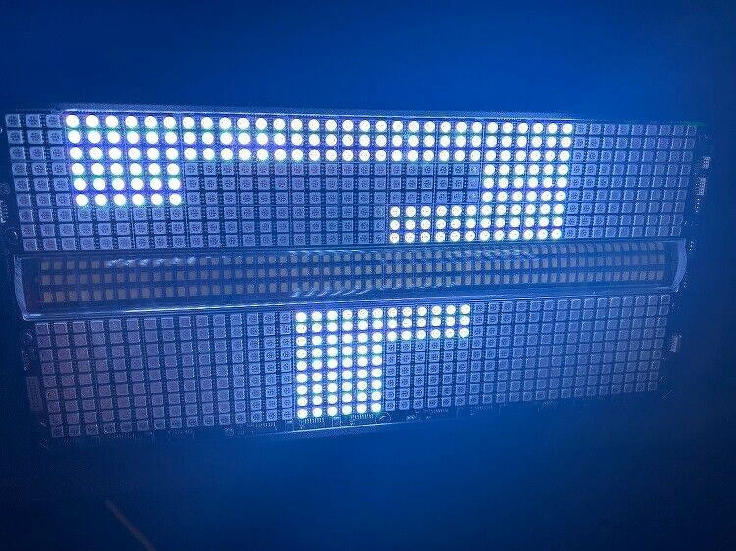 New Flash Disco DJ Lighting RGB 80 Zones White 10 Zone LED Strobe Light