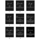 thumbnail image 3 of Yuarrent Póster de letras en blanco y negro, arte de pared de papel, cita motivacional, decoración, pintura, ejecución de sala de oficina de Type3 NO3, 3 of 6