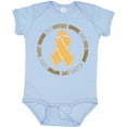 thumbnail image 3 of Inktastic Word Circle-childhood Cancer Awareness Boys or Girls Baby Bodysuit, 3 of 5