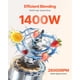 thumbnail image 2 of Licuadora VEVOR para batidos 2.5L 1400W con potente motor, 2 of 9
