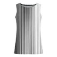 thumbnail image 4 of YUTK Men's Summer Beach Tank Tops New Fashion Casual Men's Summer Loose Waistcoat Print Sport Round-Neck Tank Features Gray 3Xl, 4 of 7