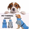 thumbnail image 3 of Visland Pet Jacket High Collar Design Reflective Dog Coat Warm Windproof Waterproof Pet Clothing for Cold Weather, 3 of 7
