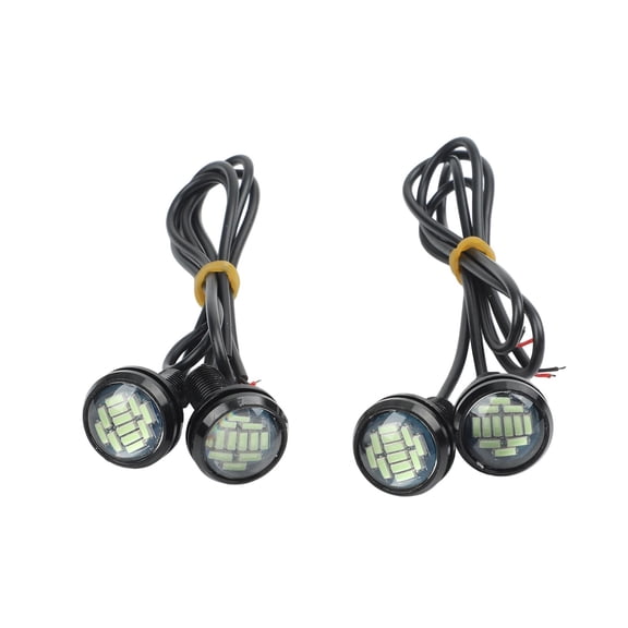 Baguer For Daytime Running LED Car Lights Versatile Automotive Lighting Car Accessory Daytime Lamps Collision Resistant