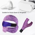 thumbnail image 4 of Para Oculus Quest 2 Eye Mask Anti-sudor VR Gafas Banda de sudor ajustable Cubiertas Hugtrwg  Para estrenar, 4 of 7