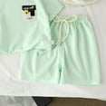 thumbnail image 5 of Nwiuh Boys Pajamas 100% Cotton Toddler 2 Piece Short Sleeve Pjs Kids Summer Sleepwear Clothes Set (110, Green), 5 of 5