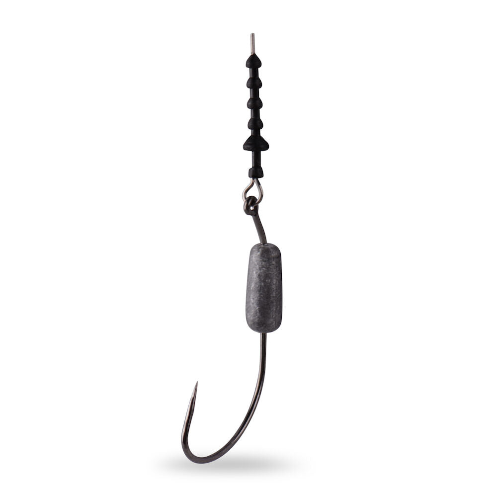 Mustad 91768UB18-1/0-3U UltraPoint Power Lock Plus Weighted Straight