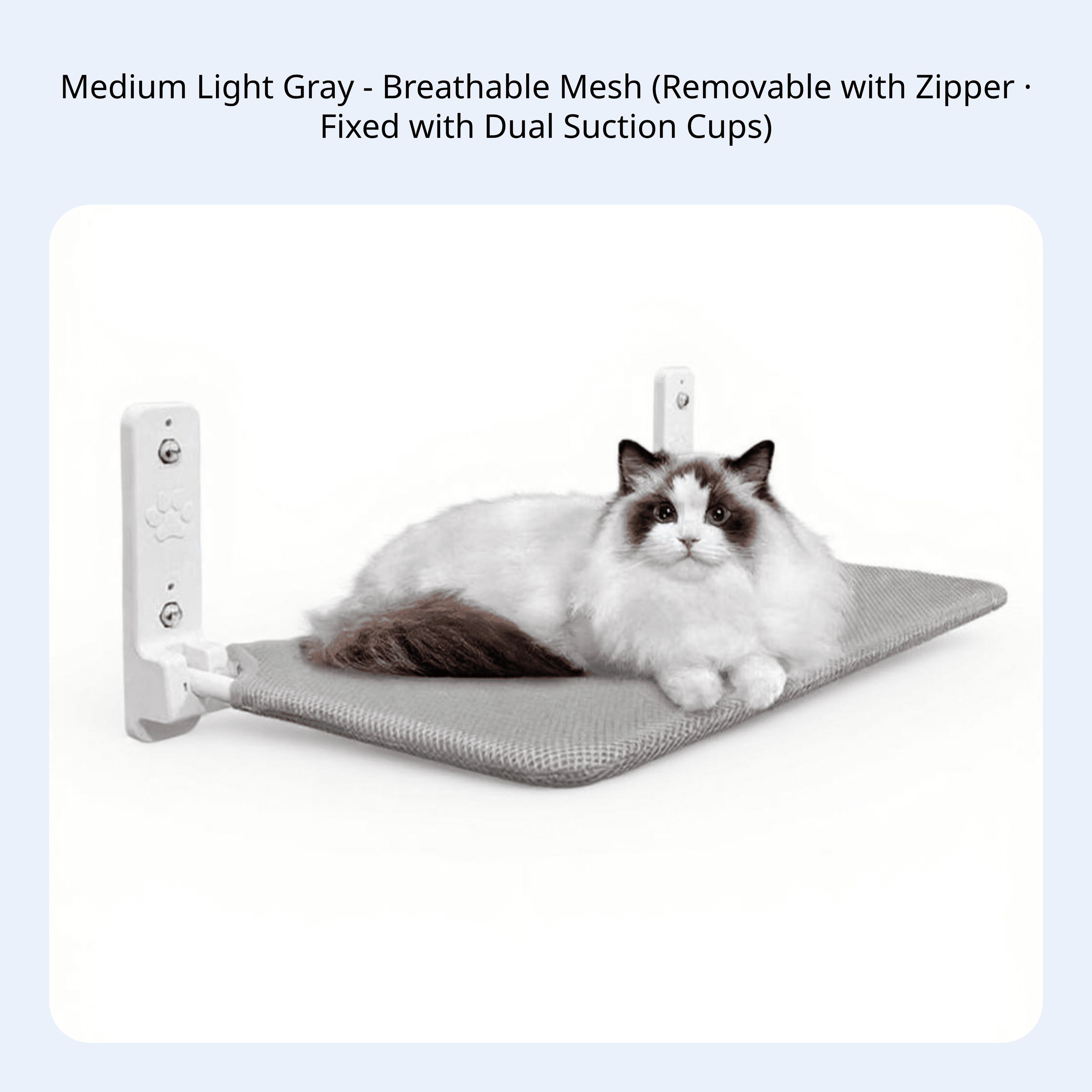 Tnarru Cat Resting Spot, Suction Holder Bed, Foldable Window Perch