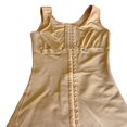 thumbnail image 6 of Women's Ultimate Stretch Front Hooks Wide Straps Lace Trim Full Bodysuit Post Surgery Compression Faja Nude M, 6 of 9
