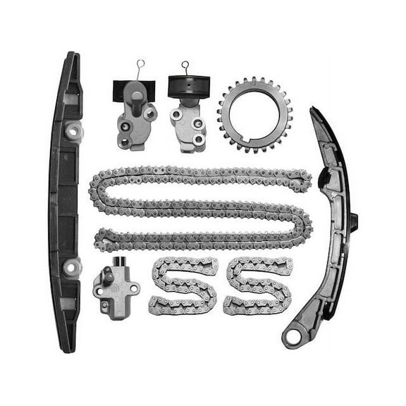 Timing Set - Compatible with 2008 - 2013 INFINITI G37 3.7L V6 VQ37VHR 2009 2010 2011 2012