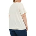 thumbnail image 3 of Lee Women's Plus Size Logo Tee, 3 of 4