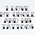 thumbnail image 2 of CafePress - I Love My Uncle And His Tattoos Long Sleeve Infant - Long Sleeve Cotton Baby Bodysuit, 2 of 4