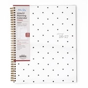 Blue Sky 2026-2027 Weekly and Monthly Academic Year Planner Calendar, July 2026 - June 2027, 8.5" x 11", Flexible Cover, Wirebound, Laminated Tabs, Storage Pocket, Pippi