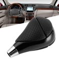 thumbnail image 4 of Gear Shifter, Reliable Quality Outstanding Appearance Gearshift Head, Cut Costs Compact Design Driver For Car Sports Car Maintenance Worker Piano Black + Black Perforated Leather, 4 of 8