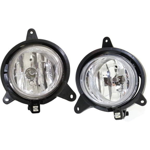 CarLights360: For 2003 2004 2005 2006 Kia Sorento Fog Light Assembly Driver and Passenger Side Pair w/Bulbs DOT Certified - Replaces KI2592107, KI2593107