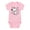 LIGHT PINK, variant on Peanuts - Snoopy Dancing Happily - Infant One Piece