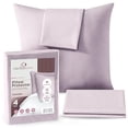thumbnail image 4 of CIRCLESHOME Throw Pillow Protectors - 100% Cotton Breathable Pillowcases - 20 X 20 Square Pillowcases - Protects Pillows from Dirt, Dust and Debris (Square Pillow - 4 Pack- 20x20), 4 of 9