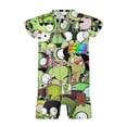 thumbnail image 6 of Invader Zim Baby Boy Girl Romper Short Sleeve Cotton Bodysuit Outfits Jumpsuit Summer One Piece Clothes, 6 of 8