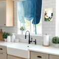 thumbnail image 5 of Blue Ombre Balloon Curtains for Bedroom/Front Door/Bathroom, Coastal Beach Modern Abstract Art Tie Up Curtains 63 Inch Length Light Filtering Kitchen Curtains Shades for Windows 46"x63", 5 of 8