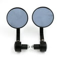 thumbnail image 2 of Unique Bargains 2 Pcs Adjustable Handlebar End Round Rear View Side Mirror for Motorcycle, 2 of 3