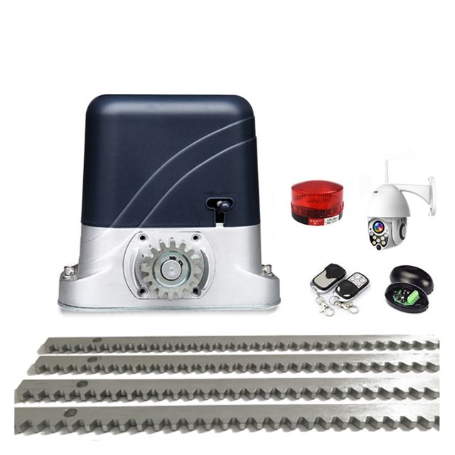 1400lbs 600KG Automatic Sliding Gate Opener Motor With Remote Control Place An Order And Send 1 Masks ,Easy to Install