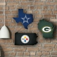 thumbnail image 2 of Fan Creations NFL Team Color Logo State Sign Wall Art, 2 of 2