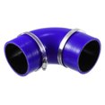 thumbnail image 1 of Manguera de Silicona Unique Bargains 70mm 90 Grados Codo Azul, 1 of 1