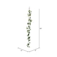 thumbnail image 2 of Vickerman 56" Artificial Green Variegated Ivy Garland, Pack of 2, 2 of 3