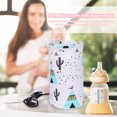 thumbnail image 2 of Calentador de tapa de botella de lactancia para bebé Ehuebsd bolsa aislada con taza de viaje USB C sin BPA, 2 of 8