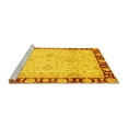 thumbnail image 2 of Ahgly Company Machine Washable Indoor Rectangle Oriental Yellow Traditional Area Rugs, 2' x 3', 2 of 4