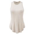 thumbnail image 2 of FashionMille Women's Casual Basic Loose Fit Sleeveless Crew Neck Soft Tank Top, 2 of 5
