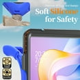 thumbnail image 4 of For Xiaomi Redmi Pad 2 Case 11 inch 2025, 360 Hand Strap, Shoulder Strap, Kickstand, Rugged Drop Protection, Blue, 4 of 7