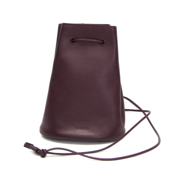 Pre-Owned Jil Sander Crossbody Drawstring Bag J25WG0009 P5712 Men,Women Leather...