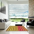 thumbnail image 7 of Ahgly Company Machine Washable Indoor Rectangle Transitional Grapefruit Red Area Rugs, 2' x 3', 7 of 7
