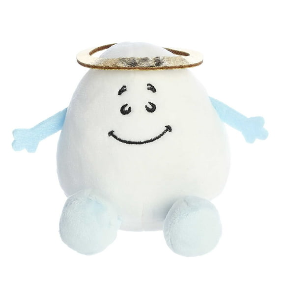 Aurora - Mini White Eggspressions - 3" Good Egg - Punny Stuffed Animal