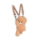 thumbnail image 3 of Mochila de oso de peluche, ligera y encantadora, para adolescentes, niños, mujeres y niñas. Marrón claro, 3 of 9