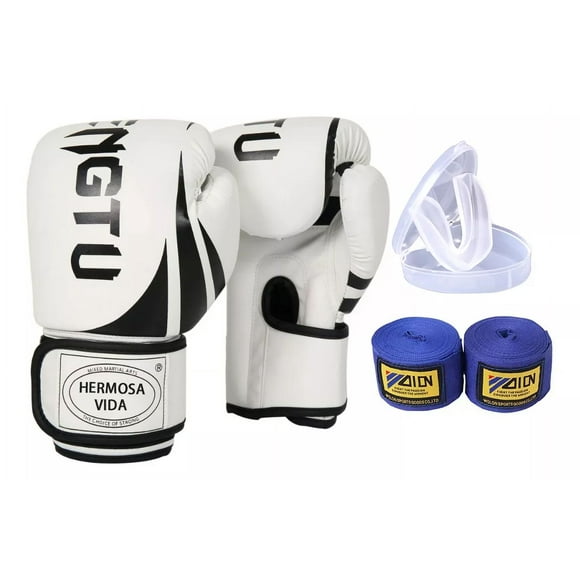 Guantes De Box Para Kickboxing,correa Velcro,stra,parte8-16