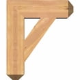 thumbnail image 2 of Ekena Millwork 4"W x 20"D x 32"H Balboa Craftsman Rough Sawn Bracket, Western Red Cedar, 2 of 4