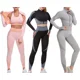 thumbnail image 1 of 3pcs Conjunto Deportivo Mujer Yoga Leggins Levanta Gluteos, 1 of 8