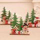 thumbnail image 4 of Adornos navideños de madera QIFU Xmas Noel, decoración navideña para el hogar 2024, decoración navideña, regalos navideños, Año Nuevo 2025, 4 of 5