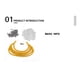 thumbnail image 4 of Sidaley 50 unids/set, organizador de cables de estilo de coche, Clip de Cable, tornillo, pieza de repuesto, reparación de mantenimiento Vehículos, repuestos y accesorios Mis, 4 of 6