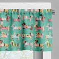 thumbnail image 3 of Ambesonne Dog Lover Window Valance, Abstract Dress, 54" X 12", Multicolor, 3 of 5