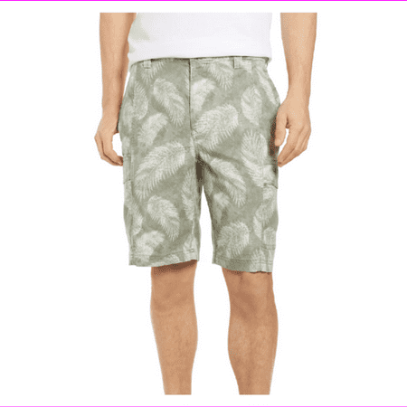 Tommy Bahama Men's Classic Fit Tonga Fronds Shorts, Tea Leaf, Size 29