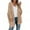Khaki, variant on Munlar Womens Cardigan Sweaters,Women's Popcorn Long Sleeve Open Front Pockets Oversized Cardigan Sweater Coats