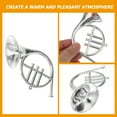 thumbnail image 3 of Luxshiny 12Pcs Musical Instruments Trumpet Musical Instrument Models for Christmas Holiday Celebration, 3 of 8